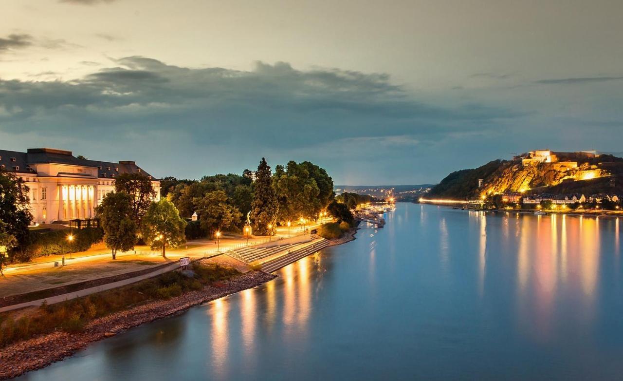 Апартаменты E"Stein 3 Zkb Terrasse Кобленц Экстерьер фото